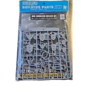 Gunpla Builders Parts HD MS Emblem Relief 01 Non-Scale Model Kit Accessories